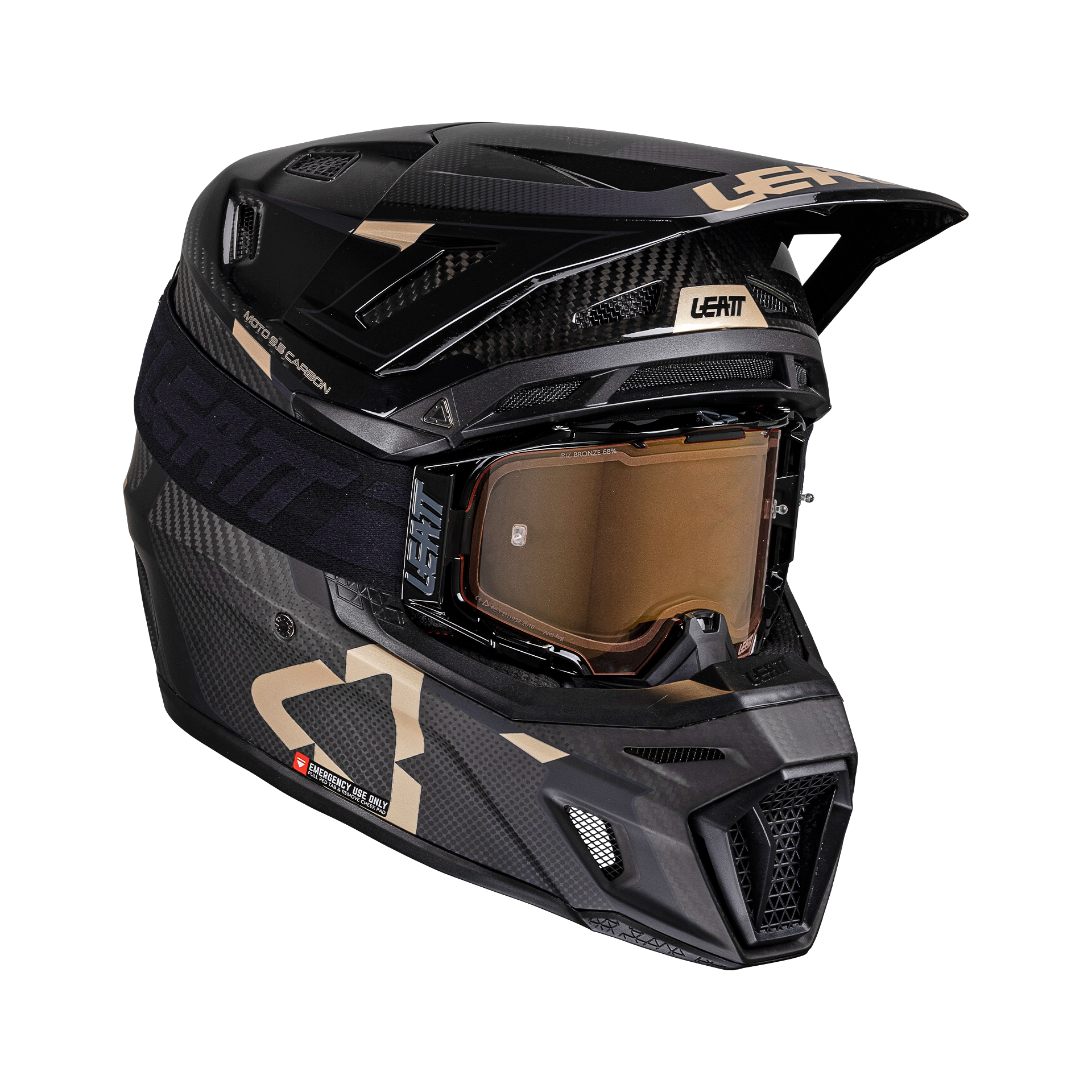 Helmet Kit Moto 9.5 Carbon with 6.5 Iriz Goggle
