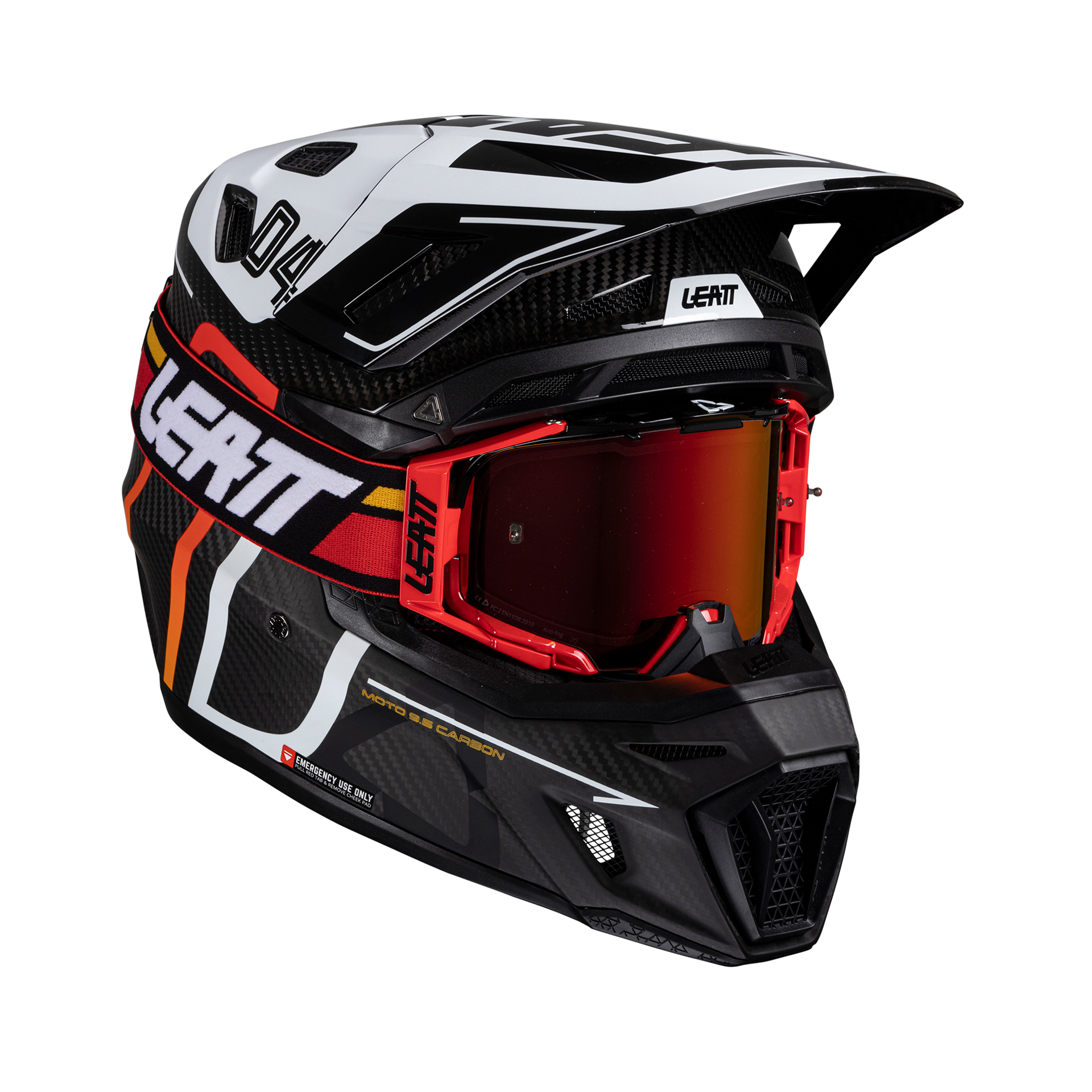 Helmet Kit Moto 9.5 Carbon with 6.5 Iriz Goggle