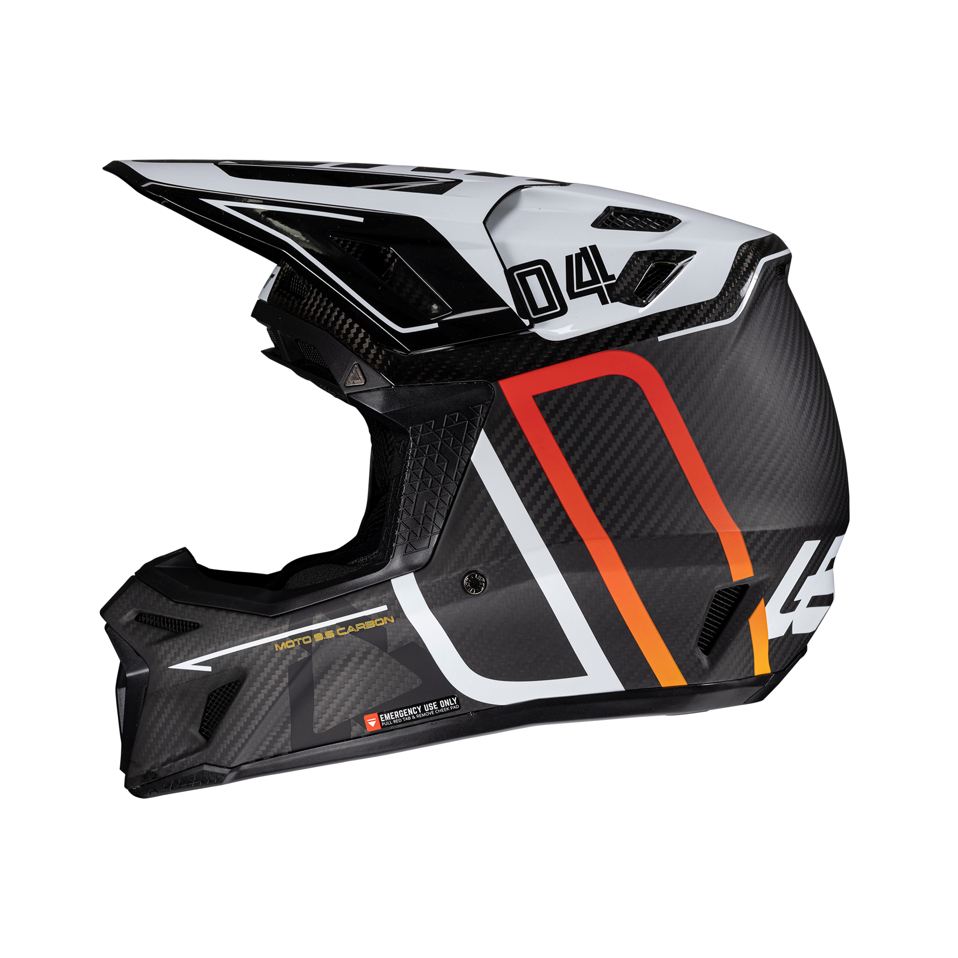 Helmet Kit Moto 9.5 Carbon with 6.5 Iriz Goggle
