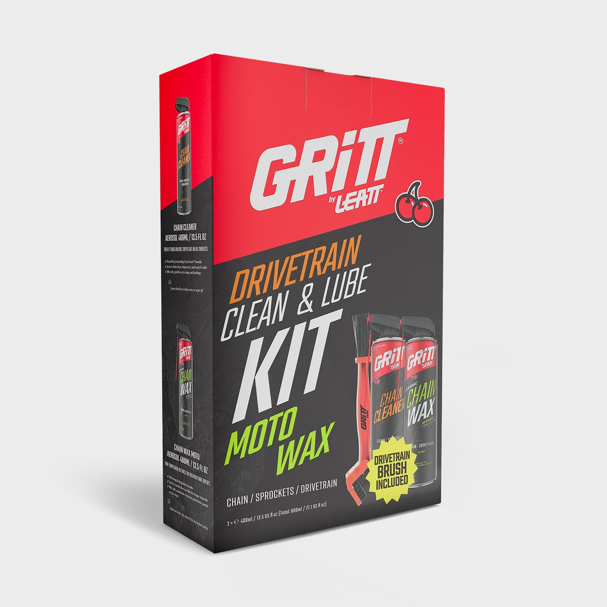 Drivetrain Clean & Lube Kit - Wax - GRiTT by Leatt