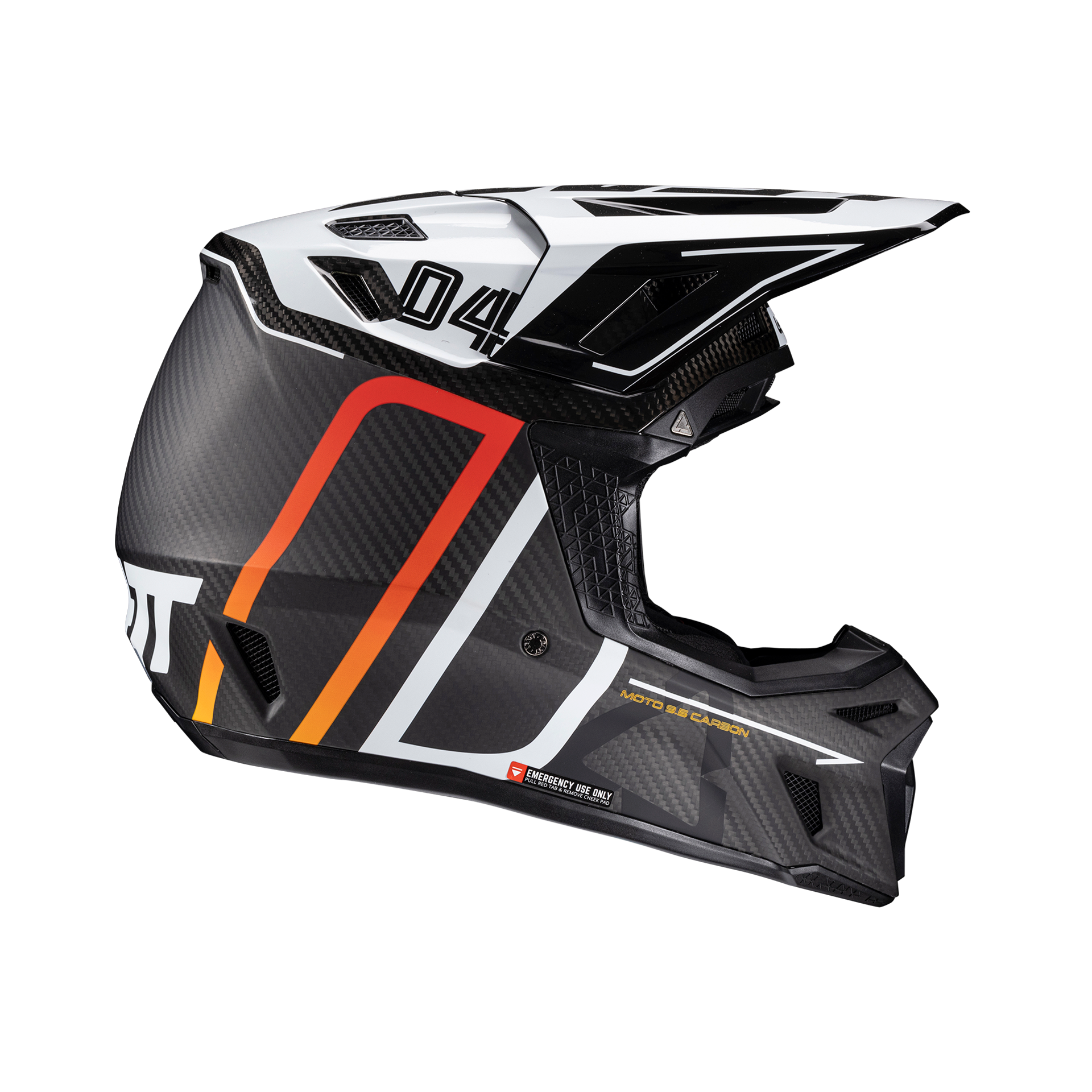Helmet Kit Moto 9.5 Carbon with 6.5 Iriz Goggle